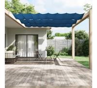 vidaXL Store vertical bleu 180x800 cm Toile Oxford