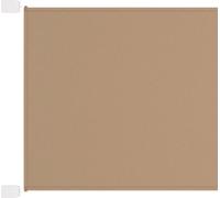 vidaXL Store vertical Taupe 60x1200 cm Tissu Oxford
