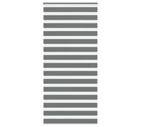 vidaXL Store Zebra - Gris foncé