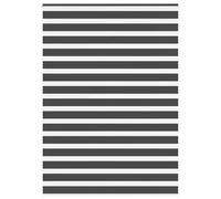 vidaXL Store Zebra - Noir