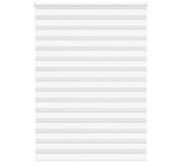 Vidaxl Store Zèbre Blanc 160x230 Cm Largeur Du Tissu 155,9cm Polyester