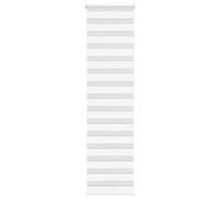 vidaXL Store zèbre blanc 60x200 cm - largeur du tissu 55,9 cm Polyester