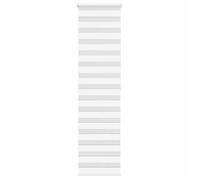 vidaXL Store zèbre blanc 60x200 cm largeur du tissu 55,9 cm polyester 4014773