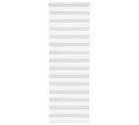 vidaXL Store zèbre Blanc 70x200 cm Largeur du Tissu 65,9 cm Polyester, Store à Enrouleur zébré, Store zébré pour fenêtre, Store zébré pour vitre