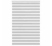 vidaXL Store zèbre Gris Clair Largeur du Tissu 135,9 cm Polyester