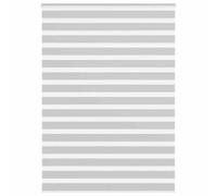 Vidaxl Store Zèbre Gris Clair Largeur Du Tissu 150,9 Cm Polyester