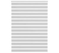 Vidaxl Store Zèbre Gris Clair Largeur Du Tissu 160,9 Cm Polyester