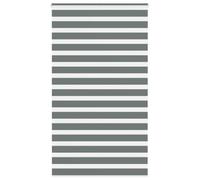 vidaXL Store zèbre Gris foncé Largeur du Tissu 115,9 cm Polyester