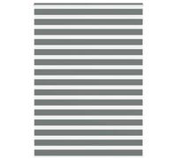 Vidaxl Store Zèbre Gris Foncé Largeur Du Tissu 160,9 Cm Polyester
