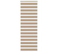 vidaXL Store zèbre largeur tissu 75,9 cm - Marron sable