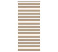 Vidaxl Store Zèbre Marron Sable Largeur Du Tissu 90,9 Cm Polyester