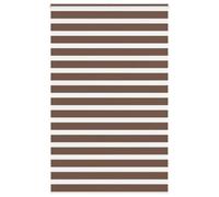 Vidaxl Store Zèbre Marron 145x200cm Largeur Du Tissu 140,9cm Polyester