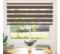 Vidaxl Store Zèbre Marron 160x100cm Largeur Du Tissu 155,9cm Polyester