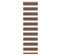 Vidaxl Store Zèbre Marron 50x150 Cm Largeur Du Tissu 45,9 Cm Polyester