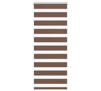 Vidaxl Store Zèbre Marron 60x150 Cm Largeur Du Tissu 55,9 Cm Polyester