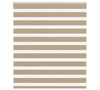 VidaXL Store Zèbre Marron Sable 115 x 100 cm