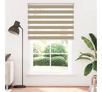 vidaXL Store zèbre - Marron sable, 145,9 cm largeur tissu - Polyester
