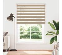 vidaXL Store zèbre - Marron sable, 155,9 cm largeur tissu - Polyester