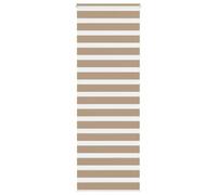 Vidaxl Store Zèbre Marron Sable Largeur Du Tissu 70,9 Cm Polyester