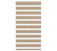 vidaXL Store zèbre - Marron sable, 85,9 cm largeur tissu - Polyester
