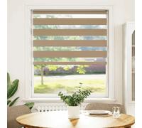 vidaXL Store zèbre - Marron sable, 90,9 cm largeur tissu - Polyester