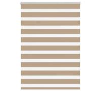 vidaXL Store zèbre - Marron sable, 95,9 cm largeur tissu - Polyester