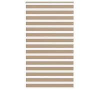 Vidaxl Store Zèbre Marron Sable Largeur Du Tissu 120,9 Cm Polyester