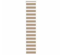 Vidaxl Store Zèbre Marron Sable Largeur Du Tissu 40,9 Cm Polyester