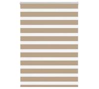 vidaXL Store zèbre - Marron sable, 90,9 cm largeur tissu - Polyester