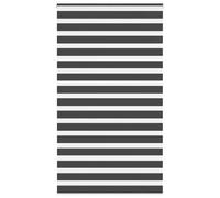 vidaXL Store zèbre - Noir, 115,9 cm largeur tissu - Polyester