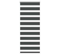Vidaxl Store Zèbre Noir 55x150 Cm Largeur Du Tissu 50,9 Cm Polyester