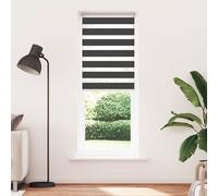 Vidaxl Store Zèbre Noir 85x200 Cm Largeur Du Tissu 80,9 Cm Polyester