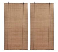 vidaXL Stores bambou 150x220 cm Marron