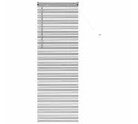 vidaXL Stores vénitiens Argenté 175 x 55 cm Aluminium, Stores en Aluminium rectangulaires Modernes, Ajustables, pour fenêtre, contrôle de la lumière et intimité à la Maison