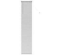 vidaXL Stores vénitiens Argenté 220 x 50 cm Aluminium, Stores en Aluminium rectangulaires Modernes, Ajustables, pour fenêtre, contrôle de la lumière et intimité à la Maison