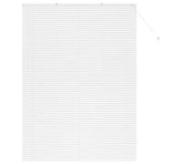 vidaXL Stores vénitiens Blanc 220 x 155 cm Aluminium, Stores en Aluminium rectangulaires Modernes, Ajustables, pour fenêtre, contrôle de la lumière et intimité à la Maison