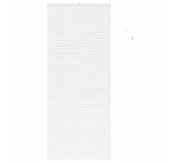 vidaXL Stores vénitiens Blanc 220 x 90 cm Aluminium, Stores en Aluminium rectangulaires Modernes, Ajustables, pour fenêtre, contrôle de la lumière et intimité à la Maison