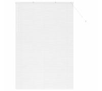 vidaXL Stores vénitiens Blanc 220x150cm Aluminium, Stores en Aluminium rectangulaires Modernes, Ajustables, pour fenêtre, contrôle de la lumière et intimité à la Maison