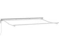 vidaXL Structure de store électrique, 3,5 x 2 m, blanche