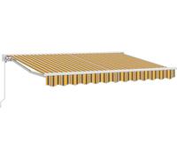 vidaXL, structure de store jaune et grise, 300 x 200 cm