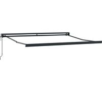 vidaXL, structure de support de store, anthracite, 350 x 250 cm, aluminium