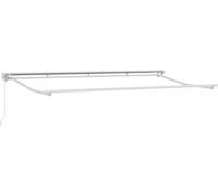 vidaXL Structure manuelle pour stores, 4 x 2 mètres, blanche