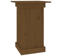 Vidaxl Support À Fleurs Marron Miel 40x40x60 Cm Bois De Pin Solide