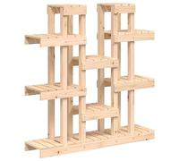 vidaXL Support à plantes 104,5x25x109,5 cm Bois massif de pin
