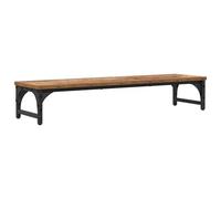 vidaXL Support de moniteur Bois Ancien 85 x 23 x 15,5 cm