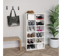 vidaXL Support de moniteur vieux bois 100x27x15 cm bois d'ingénierie