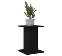 vidaXL Support de Plante 2 pcs Chêne Noir 30 x 30 x 40 cm, Supports de Plantes Modernes, Indoor et Outdoor, Parfaits pour Le Jardin ou Le Salon