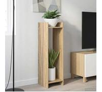 vidaXL Support de Plante 2 pcs Chêne Sonoma 30 x 30 x 100 cm 899567