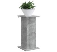 vidaXL Support pour plantes, 2 pièces, gris béton, 30,5 x 30 x 60,5 cm