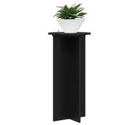 vidaXL Support pour plantes, 2 pièces, noir, 40 x 40 x 80 cm, aggloméré